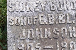 Sidney Bohon Johnson Sidney Bohon Johnson