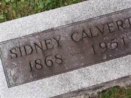 Sidney Calvert Sidney Calvert