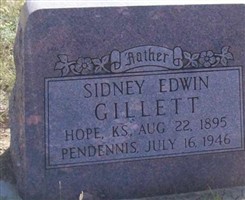 Sidney Edwin Gillett