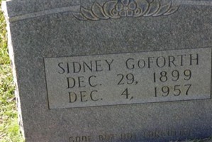 Sidney Goforth