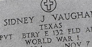 Sidney J. Vaughan