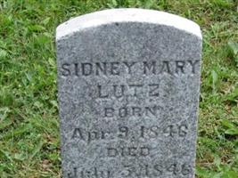 Sidney Mary Lutz