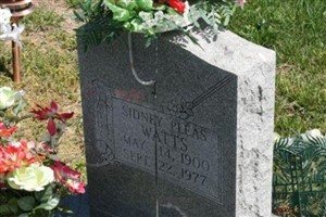 Sidney Pleas "Pleas" Watts