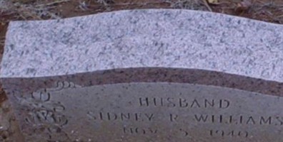 Sidney R. Williams Sidney R. Williams
