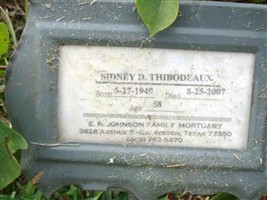 Sidney Thibodeaux Sidney Thibodeaux
