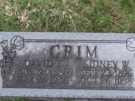 Sidney W. Crim