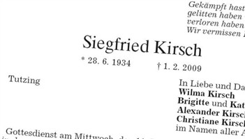 Siegfried Kirsch