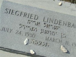Siegfried Lindenbaum Siegfried Lindenbaum