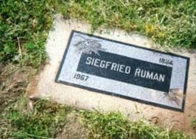 Sigfried "Sig" Ruman Sigfried "Sig" Ruman