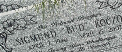 Sigmund "Bud" Koczor Sigmund "Bud" Koczor
