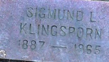 Sigmund Leopold Klingsporn