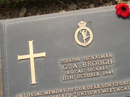 Signalman George Arthur Brough Signalman George Arthur Brough