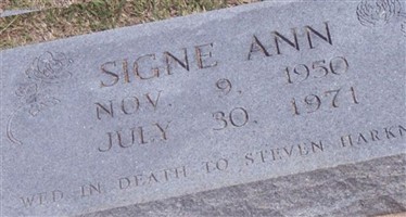 Signe Ann Shumate Signe Ann Shumate