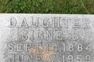 Signe B Benson