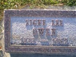 Signe Lee Owen Signe Lee Owen