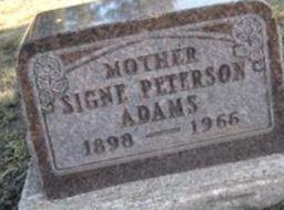 Signe Peterson Adams