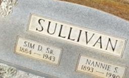 Sim D. Sullivan, Sr Sim D. Sullivan, Sr