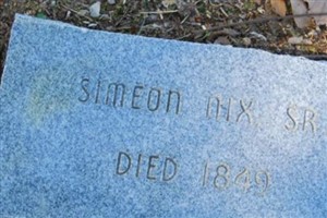 Simeon Nix, Sr Simeon Nix, Sr