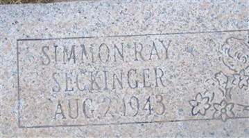 Simmon Ray Seckinger Simmon Ray Seckinger