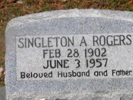 Singleton A Rogers