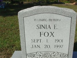 Sinia E. Short Fox