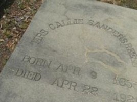 Sir Callie Sanders Reese