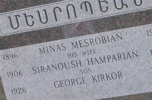 Siranoush Hamparian Mesrobian