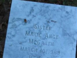 Sister Marie Ange McGrath