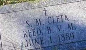 Sister Mary Cleta Reed Sister Mary Cleta Reed