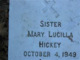 Sister Mary Lucilla Hickey