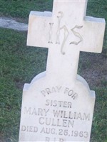 Sister Mary William Cullen Sister Mary William Cullen