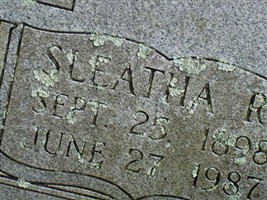 Sleatha R. Cason Sleatha R. Cason