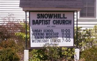 Snowhill Baptist Cemetery