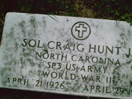 Sol Craig Hunt, Jr