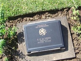 Soldier M.G.D. Gijsbert George Vries de