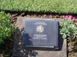 Soldier Inf. Gerrit Barendse Soldier Inf. Gerrit Barendse