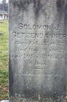 Solomon J Getzendanner Solomon J Getzendanner