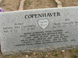 Solomon John Copenhaver Solomon John Copenhaver