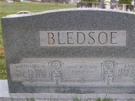 Solomon W Bledsoe