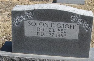 Solon E. Groff Solon E. Groff