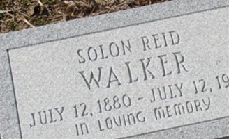 Solon Reid Walker
