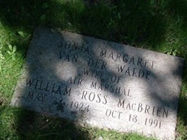 Sonja Margaret Van Der Walde MacBrien
