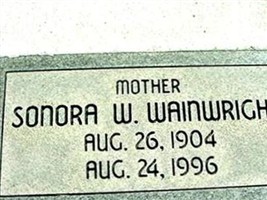 Sonora W. Wainwright