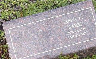 Sonya D Barri