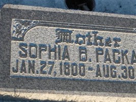 Sophia Bundy Packard