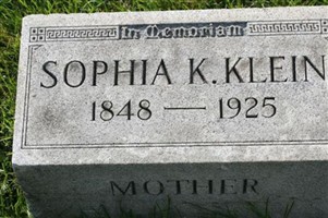 Sophia K Klein Sophia K Klein
