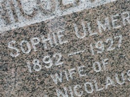 Sophie Ulmer Nicholaus