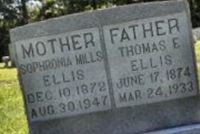 Sophronia Mills Ellis Sophronia Mills Ellis