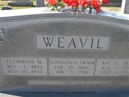 Sophronia Swaim Weavil