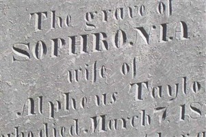 Sophronia Taylor